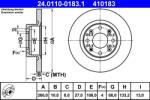 ATE Disc frana ATE 24.0110-0183.1 (24.0110-0183.1)