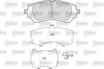 VALEO set placute frana, frana disc VALEO 601668 (601668)