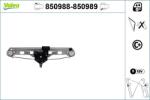 VALEO Mecanism actionare geam VALEO 850989 (850989)