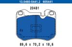 ATE set placute frana, frana disc ATE 13.0460-5441.2 (13.0460-5441.2)