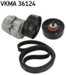 SKF Set curea transmisie cu caneluri SKF VKMA 36124 (VKMA 36124)