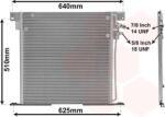 VAN WEZEL Condensator, climatizare VAN WEZEL 30005220 (30005220)