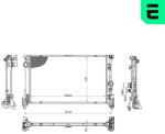 ERA Radiator, racire motor ERA 673350 (673350)