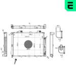 ERA Radiator, racire motor ERA 673361 (673361)