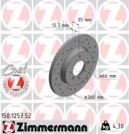 ZIMMERMANN Disc frana ZIMMERMANN SPORT Z 150.1257. 52 (150.1257.52)
