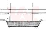 VAN WEZEL Panou lateral VAN WEZEL 5870109 (5870109)