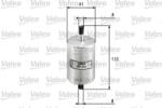 VALEO filtru combustibil VALEO 587010 (587010)