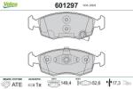 VALEO set placute frana, frana disc VALEO 601297 (601297)