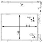 MAHLE Condensator, climatizare MAHLE BEHR *** PREMIUM LINE *** AC 31 000P (AC 31 000P)