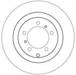 TRW Disc frana TRW DF4616S (DF4616S) - automobilus