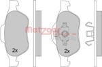 Metzger Autoteile set placute frana, frana disc METZGER AUTOTEILE 1170462 (1170462)