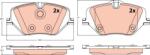 TRW set placute frana, frana disc TRW GDB2608 (GDB2608)
