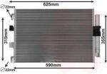 VAN WEZEL Condensator, climatizare VAN WEZEL 18015709 (18015709)