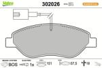 VALEO set placute frana, frana disc VALEO ESSENTIAL 302026 (302026)