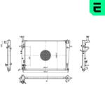 ERA Radiator, racire motor ERA 673528 (673528)