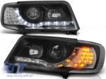  Tuning fényszóró szett LED-del Audi 100 C4 12.1990-06.1994, bal és jobb (ABAUHX6010339)