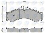 COMLINE set placute frana, frana disc COMLINE CBP0271 (CBP0271)