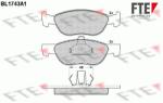 FTE set placute frana, frana disc FTE 9010327 (9010327)