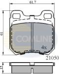 Allied Nippon set placute frana, frana disc Allied Nippon CBP0741 (CBP0741)