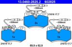 ATE set placute frana, frana disc ATE 13.0460-2825.2 (13.0460-2825.2)