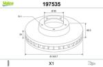 VALEO Disc frana VALEO 197535 (197535)