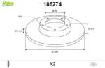 VALEO Disc frana VALEO 186274 (186274)