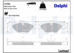 DELPHI set placute frana, frana disc DELPHI LP786 (LP786)