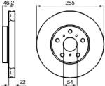 Bosch Disc frana BOSCH 0 986 478 725 (0 986 478 725)