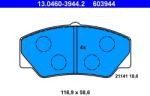 ATE set placute frana, frana disc ATE 13.0460-3944.2 (13.0460-3944.2)