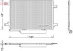 DENSO Condensator, climatizare DENSO DCN17004 (DCN17004)