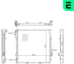 ERA Radiator, racire motor ERA 673259 (673259)