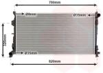 VAN WEZEL Radiator, racire motor VAN WEZEL 07002092 (07002092)