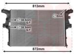 VAN WEZEL Radiator, racire motor VAN WEZEL 28002126 (28002126)