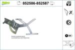 VALEO Mecanism actionare geam VALEO 852587 (852587)