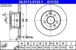 ATE Disc frana ATE 24.0113-0132.1 (24.0113-0132.1)
