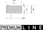 MAHLE Condensator, climatizare MAHLE BEHR *** PREMIUM LINE *** AC 1212 000P (AC 1212 000P)
