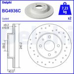 DELPHI Disc frana DELPHI BG4936C (BG4936C)