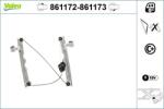 VALEO Mecanism actionare geam VALEO 861172 (861172)