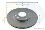 COMLINE Disc frana COMLINE ADC2730V (ADC2730V)