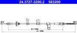 ATE Cablu, frana de parcare ATE 24.3727-3200.2 (24.3727-3200.2)