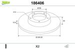 VALEO Disc frana VALEO 186406 (186406)