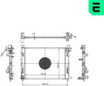 ERA Radiator, racire motor ERA 673031 (673031)