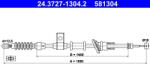 ATE Cablu, frana de parcare ATE 24.3727-1304.2 (24.3727-1304.2)