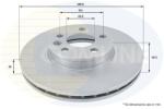 COMLINE Disc frana COMLINE ADC1430V (ADC1430V)