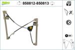 VALEO Mecanism actionare geam VALEO 850812 (850812)