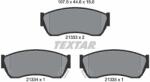 TEXTAR set placute frana, frana disc TEXTAR 2133301 (2133301)