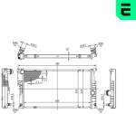 ERA Radiator, racire motor ERA 673541 (673541)