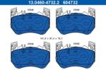 ATE set placute frana, frana disc ATE 13.0460-4732.2 (13.0460-4732.2)