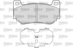 VALEO set placute frana, frana disc VALEO 601661 (601661)
