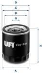 UFI Filtru ulei UFI 23.519. 00 (23.519.00)